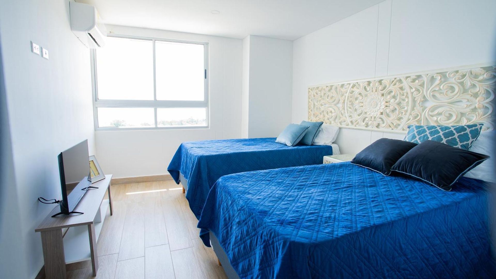 Apartamento Familiar 2 Habitaciones, Vista Ciénaga Rooftop Piso 17 Cielo Mar Cartagena