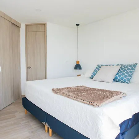 Apartamento Familiar 2 Habitaciones, Vista Ciénaga Rooftop Piso 17 Cielo Mar Cartagena